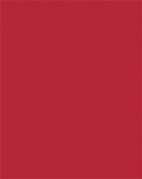 Dekorkarton, 2 oldalas, 50x70cm, 220 g, 10 lap, FOLIA, tűzpiros