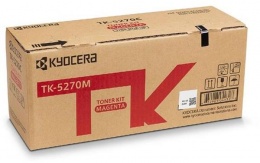 TK5270M Lézertoner ECOSYS M6230cidn, P6230cdn nyomtatókhoz, KYOCERA, magenta, 6K
